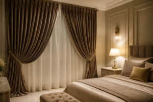 Velvet curtains 300x200